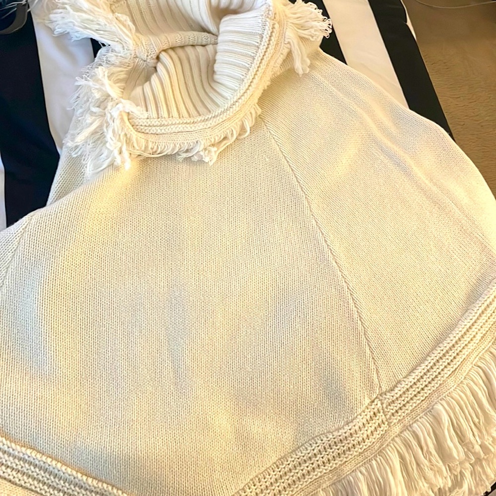 Winter White Elegant Shawl